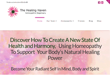 Tablet Screenshot of healinghaven.co.nz